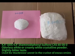 Diaminodiphenyl Sulfone Odorless white or creamy white crystalline powder