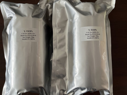 Micronized TiOPc CAS 26201-32-1 Titanyl Phthalocyanine particle size 200~400nm excellent dispersibility Ultra-photosensitive and superior photoelectric properties