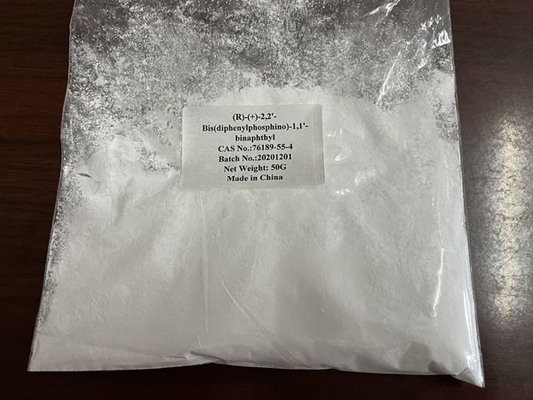 Purity Min 98.0% Drug Pharmaceuticals Raw Materials (R)-(+)-BINAP CAS 76189-55-4